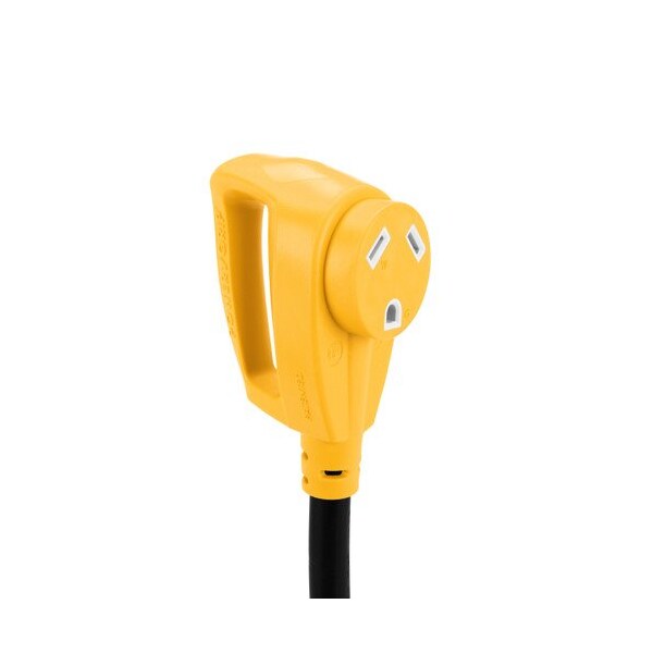 Camco POWERGRIP - GENADPTDB 12IN 30AM 4-PRONG/90F125V/3750W(E/F)CSA - 55384