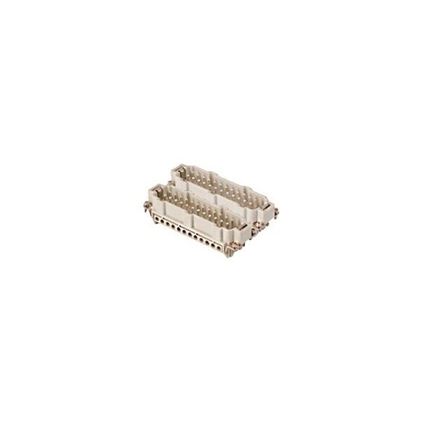 Molex Gwconnect Screw Terminal Insert, Male, 24-Pole, 16A, Numbered 25-48, With Wire Protection - 7324.6108.4