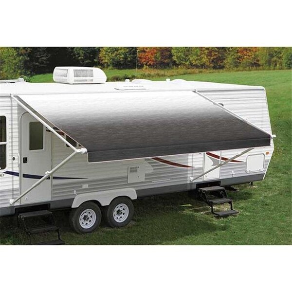 Carefree Colorado Carefree Colorado C6F-JU196E00 18 ft. 2 in. Awning Replacement Fabric; Black Shale Fade - C6F-JU196E00