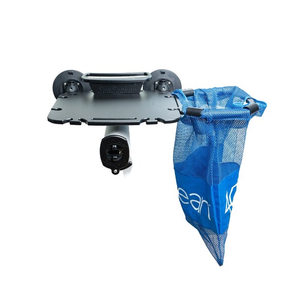 Seasucker Portable, Suction Cup Mount To Outside Of RV/ Camper Van, With Cutting Area/ Paper Towel - SM9100B