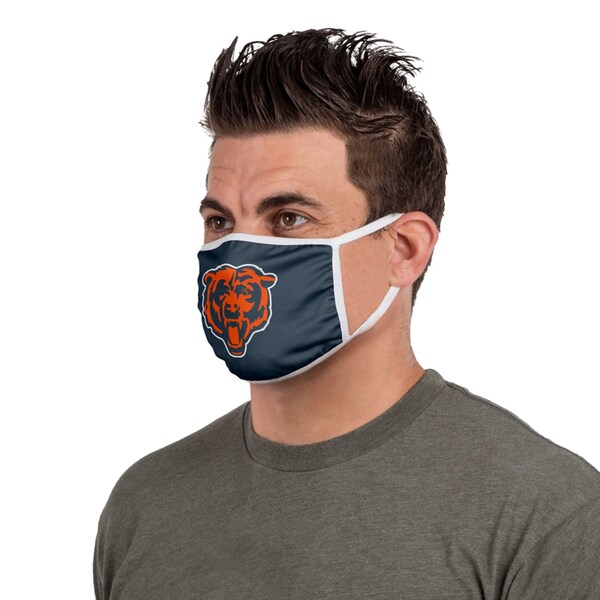 Foco FOCO Household Multi-Purpose Chicago Bears Face Mask Multicolored 1 pk - 194751473630