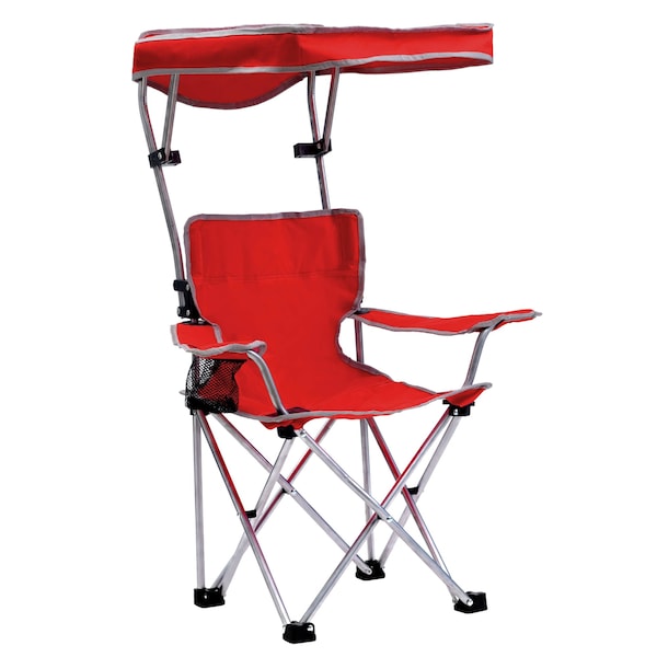 Quik Shade Kids Shade Folding Chair - Red/Silver - 167611DS