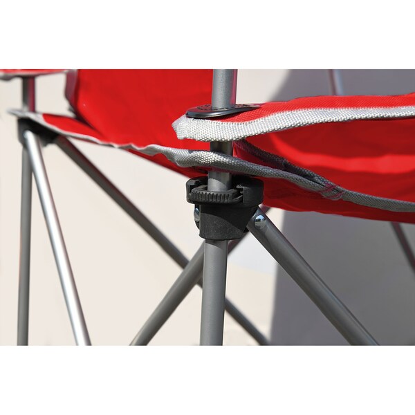 Quik Shade Kids Shade Folding Chair - Red/Silver - 167611DS