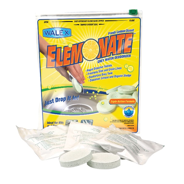 Walex Walex TOI-61776 Elomonate Grey Water Deodorizer Tablets - 5 Pack - ELEMBG