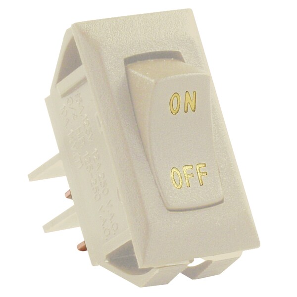 Jr Products JR Products 12611-5 Labeled On/Off Switches, Pack of 5 - Ivory - 12611-5
