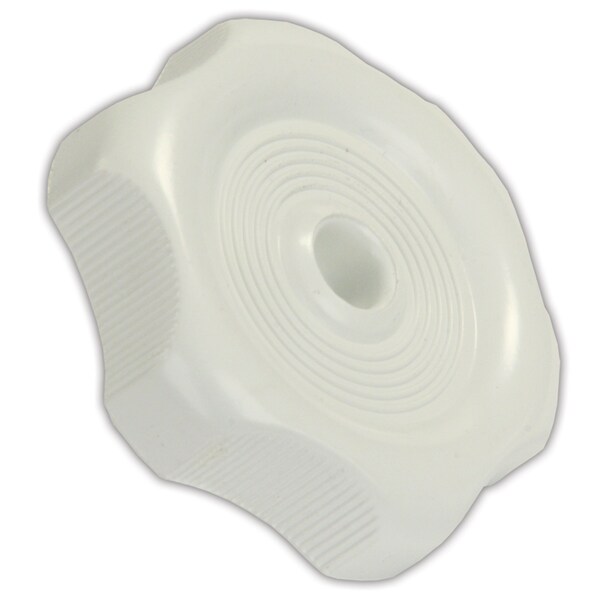 Jr Products JR Products 20335 Window/Vent Knob Handle - 1", White - 20335