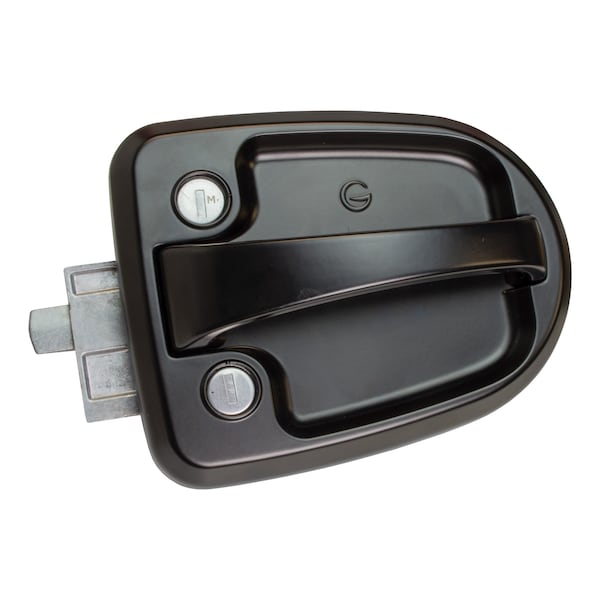 Global Deluxe RV Towable Entry Door Lock, Keyed, Replaces std. lock - TTL-45100-2006-1PK