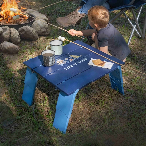 Life Is Good Family Portable Outdoor Table - BPTXLLG-24SL-1