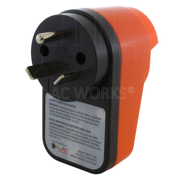 Ac Works RV 30A NEMA TT-30 Surge Protector Circuit Analyzer - RV30ASGP