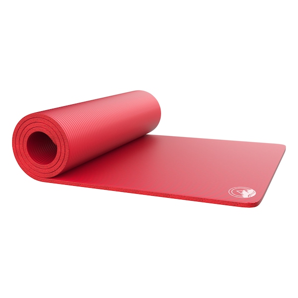 Wakeman Foam Sleep Pad - Lightweight Mat with Carry Handle for Hiking or Sleepovers by Outdoor Red - 75-CMP1015