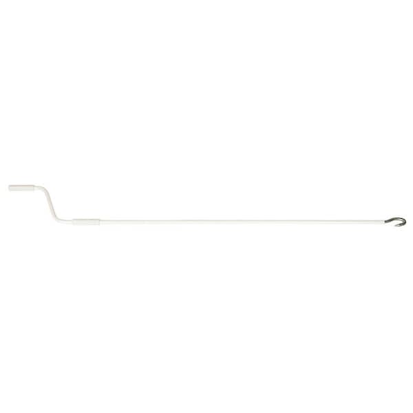 Lippert MANUAL CRANK STYLE AWNING HOOK AND CRANK ROD, WHITE - 300030