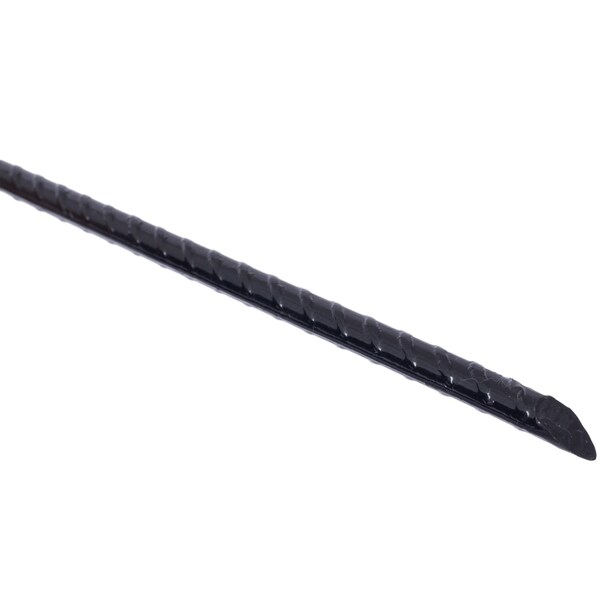 Edendirect 8-Piece Heavy Duty Steel Rebar Stake Tent Canopy Ground Stakes with Angled Ends and 1 in. Loops - IR-W46573143
