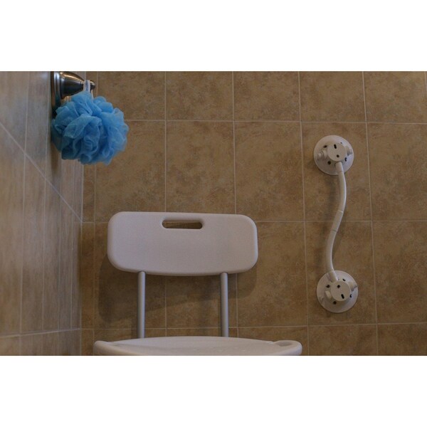 Seasucker Mounts To Flat Surface With Suction Cup, Without Powered Dock, White, With 21 Inch Overall Arm - MB6218W