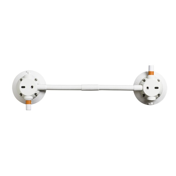Seasucker Mounts To Flat Surface With Suction Cup, Without Powered Dock, White, With 21 Inch Overall Arm - MB6218W