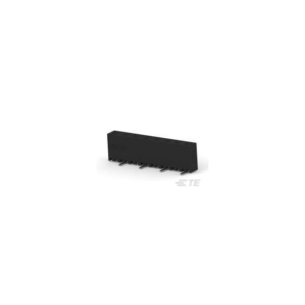 Te Connectivity Board Connector, 8 Contact(S), 1 Row(S), Female, Straight, Solder Terminal, Black Insulator - 2307815-8