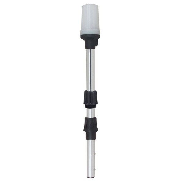 Perko Perko 1400DP5CHR Alpha-Series Universal White All-Around Navigation Pole Light - 42" Height - 1400DP5CHR