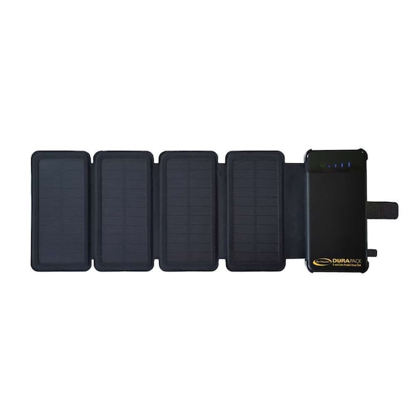 Go Power! DuraPACK Portable Solar Battery Pack with USB Ports, 8 Watt - GP-DURAPACK-8W