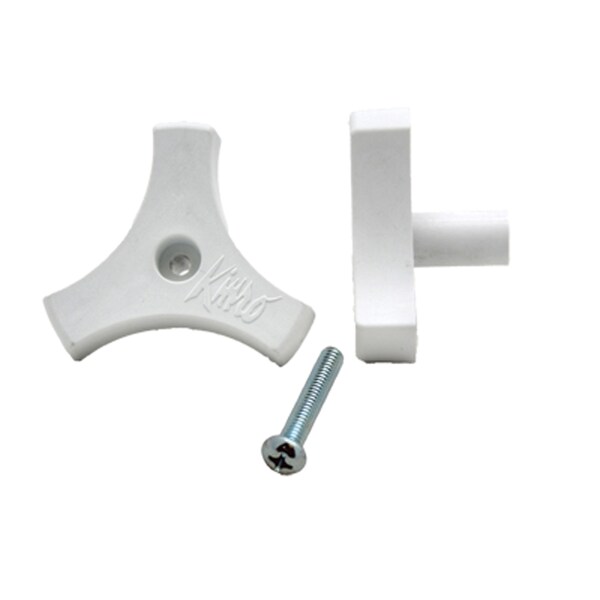 Ap Products AP Products 013-511 Window Crank Knob with Screw, 2" / White - 013-511