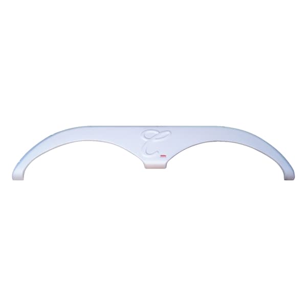 Icon Icon 01655 Tandem Axle Fender Skirt FS785 for Forest River Cardinal - Polar White - 01655