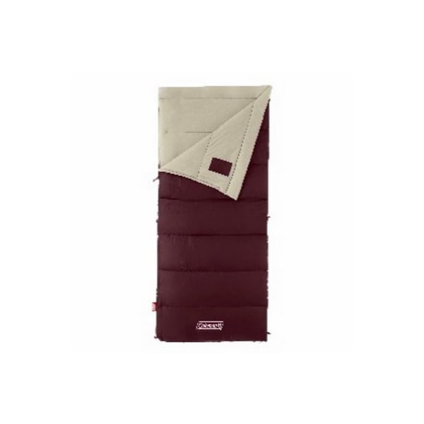 Coleman Sleeping Bag Autumn Glen Burgundy 2-in H X 33-in W X 75-in L Burgundy - 2149521