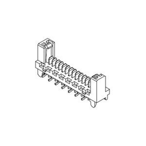 Molex Board Connector, 26 Contact(S), 1 Row(S), Male, Straight, 0.05 Inch Pitch, Surface Mount Terminal,  - 908160026