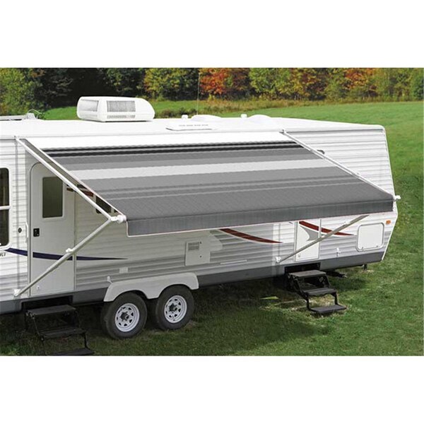Carefree 19 x 2 ft. Co-1pc Stkg DSBG - White - C6F-JU208D00