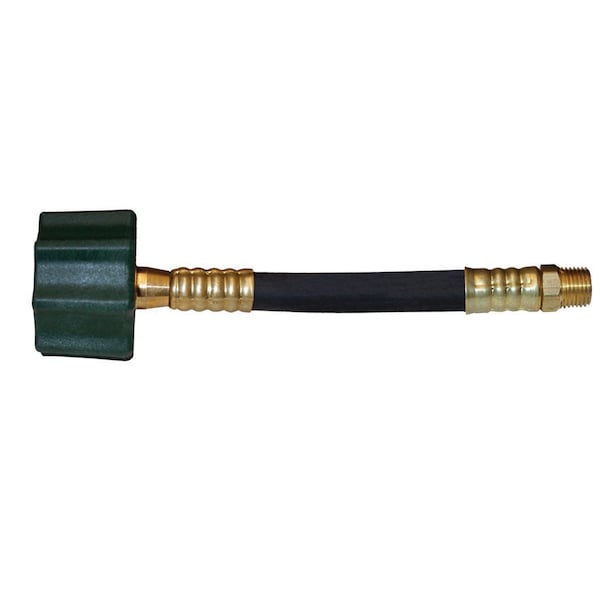 Marshall Excelsior Marshall Excelsior MER425NL-12 Non-Leaching LP Hose Type 1 Acme x 1/4" Inverted Flare - 12" - MER425NL-12