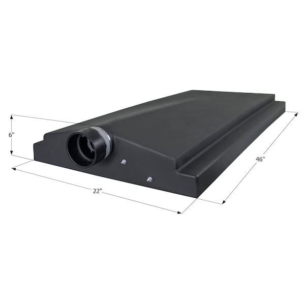 Icon Holding Tank H4049 0287509 - 20 Gallon, 46in x 22in x 6in - 15271