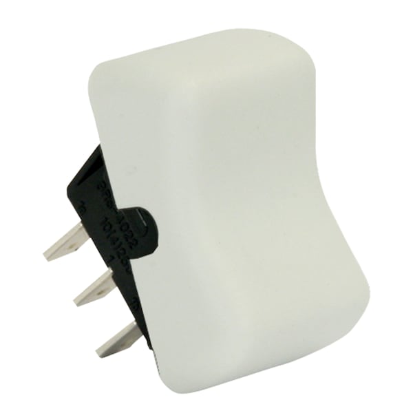 Jr Products JR Products 13075 SPDT On/On Switch - White - 13075