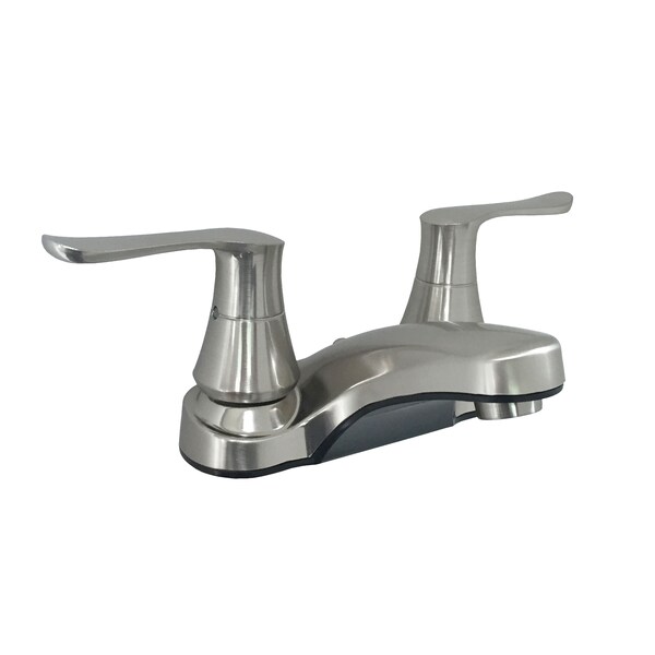Empire Brass Empire Brass U-YNN77N-DH3 RV Non-Metallic Bathroom Faucet w Solid Saber Handles-4", Brushed Nickel - U-YNN77N-DH3