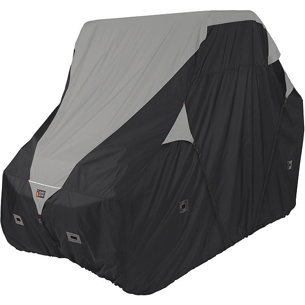 Classic Accessories UTV Storage Cover, XX-Large, Black/Grey - 18-066-063801-00