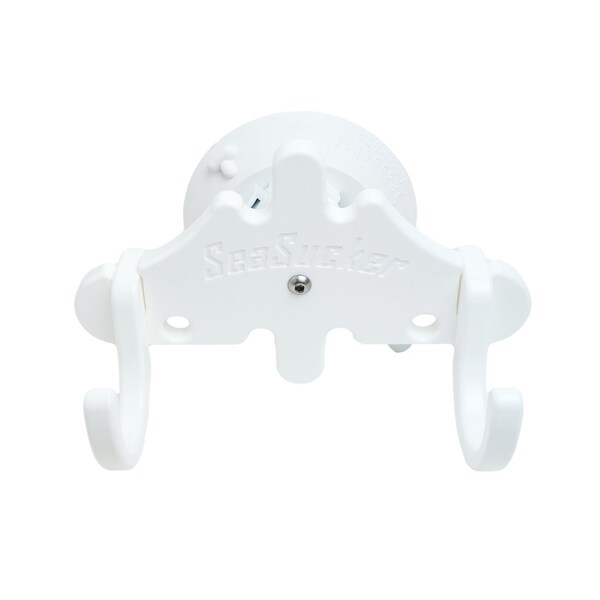 Seasucker 4-1/2 Inch Vacuum Mount, To Hang Hose/ Rope And Backpack, 6 Inch Wide, White, Single - SM2860W