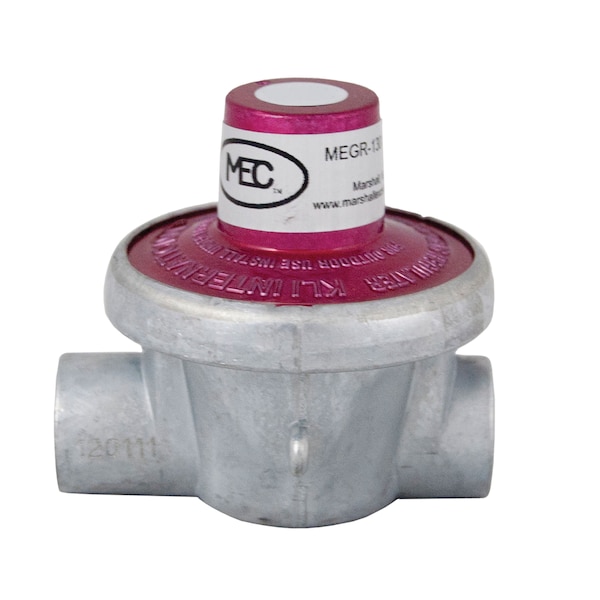 Marshall Excelsior MEGR-130-10 Excela-Flo Compact High Pressure Fixed Regulator 10 PSI-1/4" FNPT Inlet/Outlet - MEGR-130-10