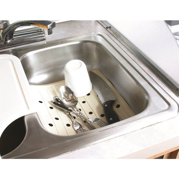 Camco SINK MAT RV & MARINE 10 X 11-3/4IN, WHITE - 43720