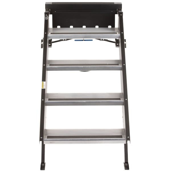 Mor/Ryde STEPS AND STEP RUGS RV 4 Manual Folding Steps Threshold Height Of 3612 Inch To 42 Inch With 8 In - STP-213
