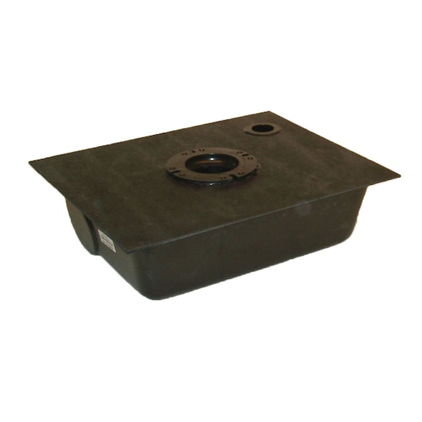 Icon Icon 00437 Holding Tank with Bottom Drain HT630BSBD - 22.5" x 18.5" x 6" - 00437