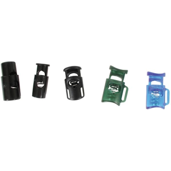 Liberty Mountain Posi Grip .19in. Cord Lock, Black, 6PK - 147563