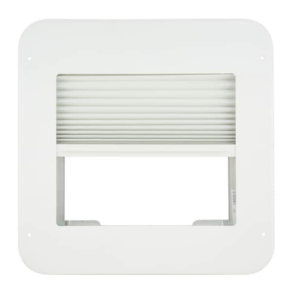 Ap Products AP Products 015-201612 RV Vent Shade - White - 015-201612