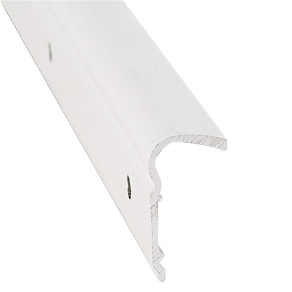 Ap Products 16 ft. Polar White Aluminum Non Insert Roof Rim - 021-51101-16
