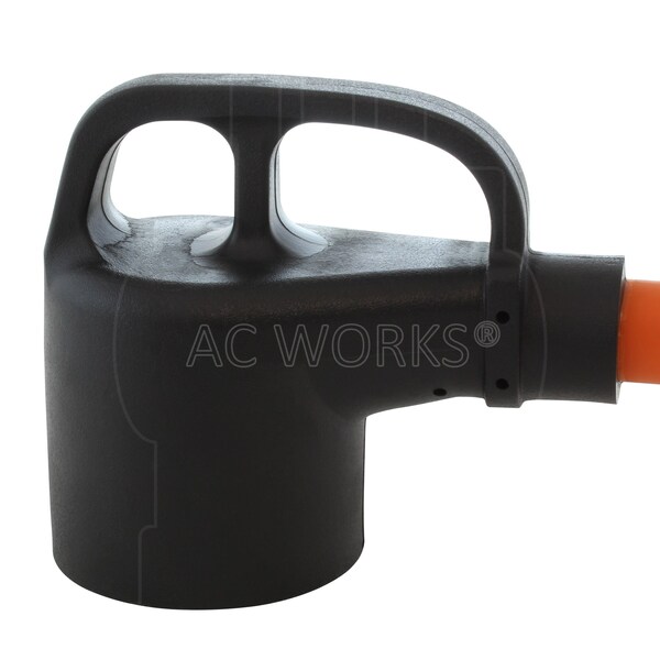 Ac Works 1ft. RV Adapter TT-30P RV 30A Male Plug to RV 50A 14-50R Connector - RVTT1450-012