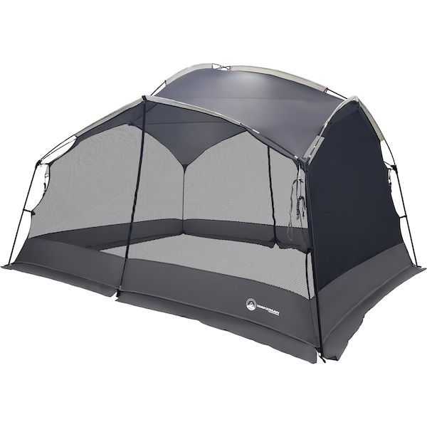 Wakeman Pop Up Canopy Screen Tent - 12x10 Gazebo Shelter with Mosquito Net by Gray - 75-CMP1150