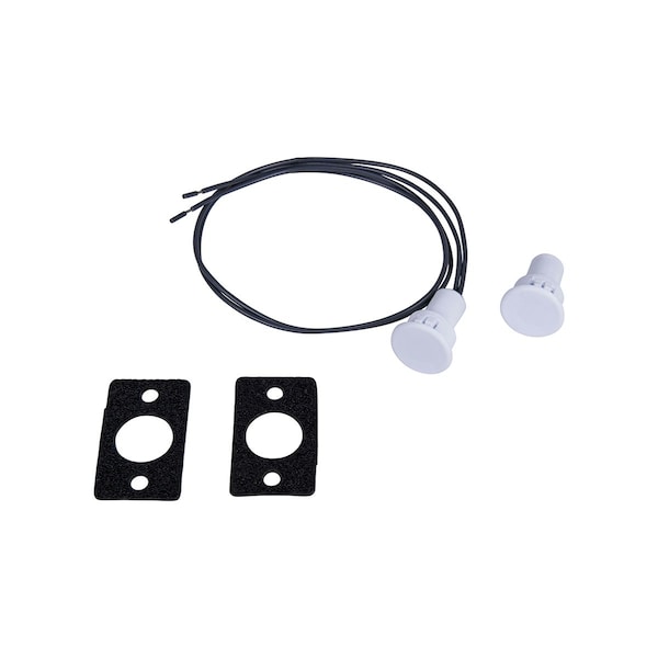 Lippert Lippert 379400 Kwikee Round Magnetic Door Switch with 3/4" Core - 379400