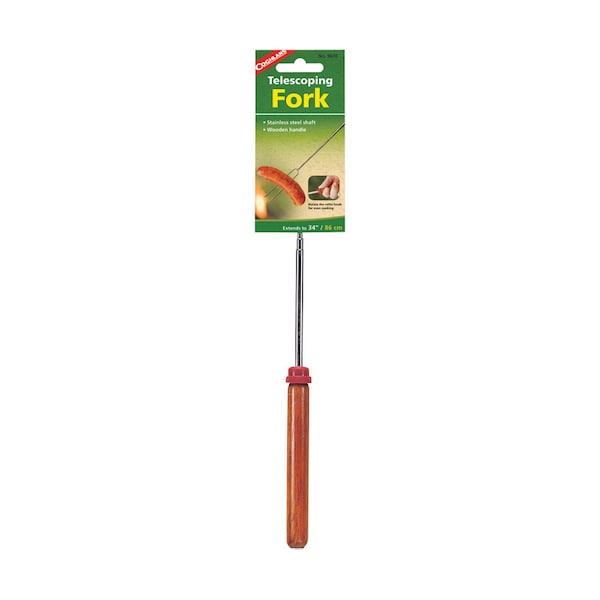 Coghlans Coghlan's Silver Telescoping Fork 1/2 in. W X 34 in. L 1 pk - 9670