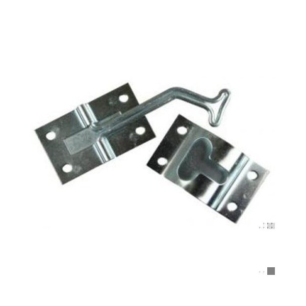 Jr Products 45 DEGREE T-STYLE DOOR HOLDER, STAINLESS STEEL - 11765
