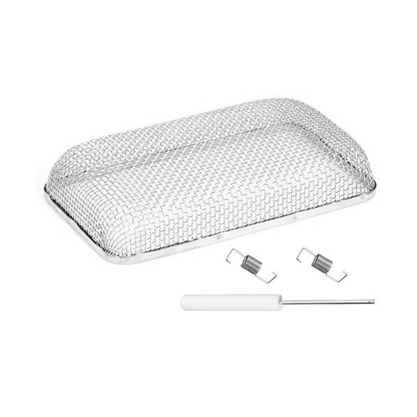 Jr Products Furnace Vent Mud Dauber Screen Rectangular For Use With Colman Suburban SolAire And Hyrdorflam - 06-30165