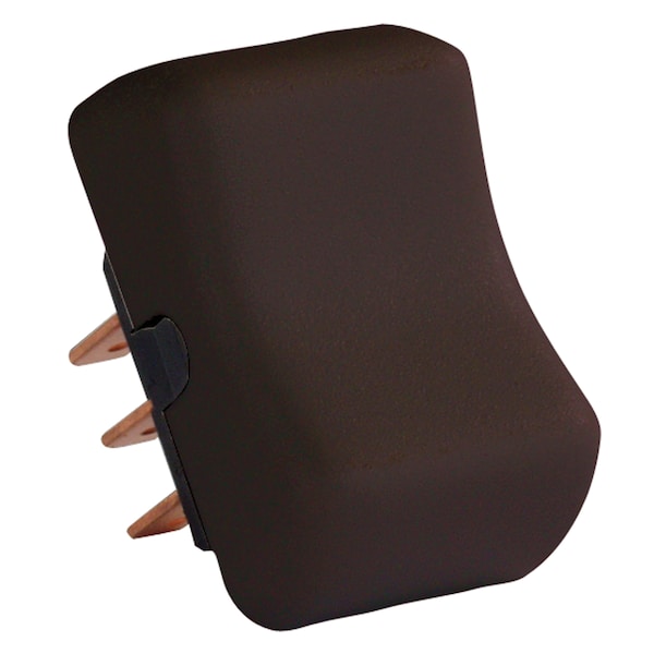 Jr Products JR Products 13015 DPDT Mom-On/Off/Mom-On Switch - Brown - 13015