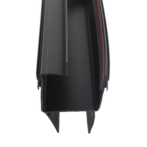 Ap Products AP Products 018-1470-84 EK Cap with 1.5" Wall Jamb, Black / 4-3/8" x 2-5/8" x 7' - 018-1470-84