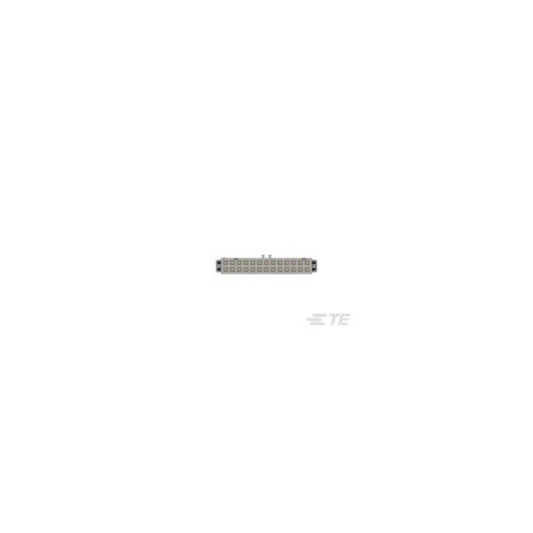 Te Connectivity Board Connector, 26 Contact(S), 2 Row(S), Female, 0.1 Inch Pitch, Idc Terminal, Locking, Gray - 2-215882-6