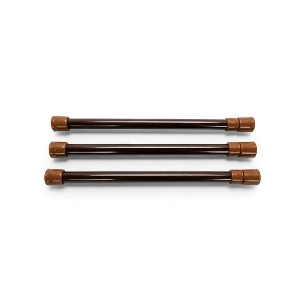 Camco BAR - CUPBOARD - 3PACK - 10IN TO 17IN BROWN (E/F) - 44066