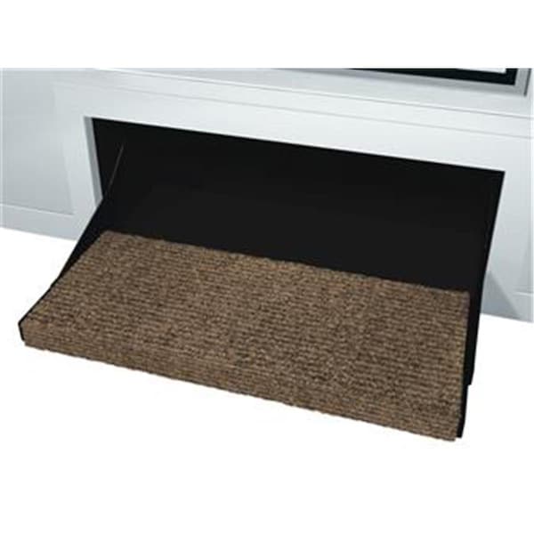 Prest-O-Fit 20351 23 In. Outrigger Entry Step Rug - Brown - P2G-20351